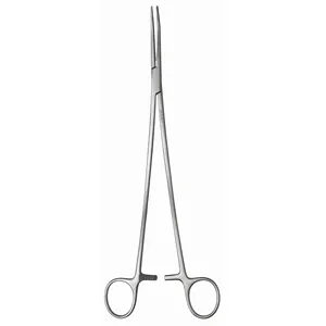 Pinces Collier-Anderson 11 pouces, à dents longitudinales courbées, pointe à dents croisées, instrument chirurgical manuel en acier - Product Image 1