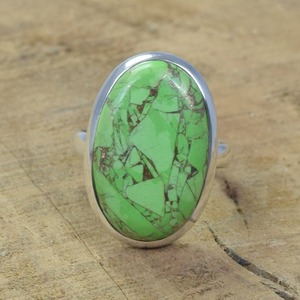 <b>Turquoise</b> 925 Sterling Silver Oval Gemstone Elegant Jewelry <b>Ring</b> December Month Birthstone Blue <b>Turquoise</b> <b>Ring</b> Gift for Her - Product Image 5