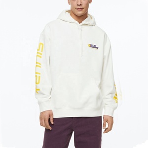 Sweat à capuche zippé surdimensionné vintage personnalisé pour homme, en molleton délavé à l'acide, avec patchs, pour la couture et le surjet, 100% coton, impression numérique d'hiver - Product Image 3