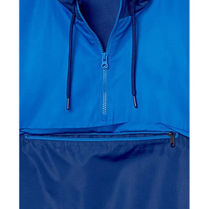 Profesional Raccoon Sports Hombres Anorak Chaquetas cortavientos Último estilo Color azul para el invierno - Product Image 5