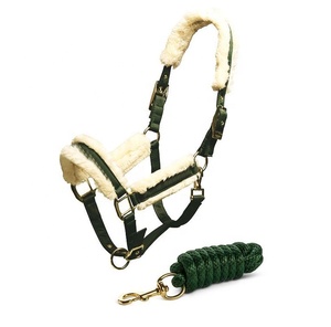 Tapis de selle de cheval sautant pour chevaux nouveau tapis de selle en fourrure de mouton de cheval sur mesure avec licou assorti - Product Image 2