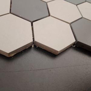 ColorYourSurface Hexagon 48mm Carreaux de mosaïque en céramique vitrifiés pour murs limites solides et durables Murs composés - Product Image 4