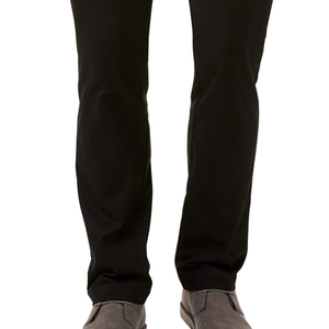 Pantalon droit pour homme à taille mi-haute, coupe confortable, en toile décontractée, respirant et à séchage rapide, service OEM personnalisé, prix raisonnables, en promotion - Product Image 4