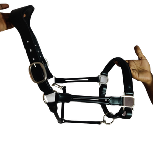 Vente en gros 2025 Accessoires d'équitation sur mesure avec logo imprimé, licol en cuir fabriqué à partir de matériaux durables en nylon PP - Product Image 2