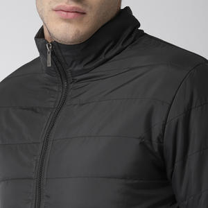 Nardon ropa al por mayor invierno largo Puffer hombres algodón relleno Stand Collar frente Logo personalizado de alta calidad propio diseño chaquetas - Product Image 6