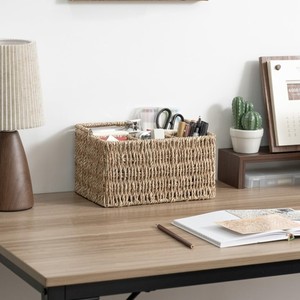 Modern Home Decor and <b>Kitchen</b> Accessories Seagrass Utensil <b>Caddy</b> Wicker Cutlery Holder From Vietnam - Product Image 4