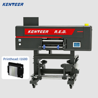 Mesin Printer UV DTF 3 Heads I1600U A3 30cm Roll to Roll, Mesin Label Kristal Otomatis, Mesin Cetak Stiker UV untuk Hadiah