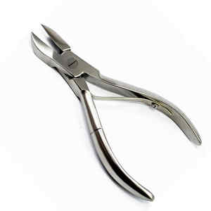 Ciseaux à ongles en acrylique pour manucure, faux ongles, art des ongles, pédicure, instruments de manucure en acier inoxydable - Product Image 1