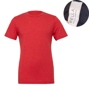 Bella + Canvas T-shirt ras du cou à épaules étanches pour hommes 100% T-shirts en coton peigné et filé à l'anneau - Product Image 2