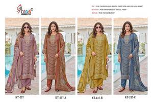 Exclusivo Salwar Kameez de Viscosa Maslin de Shree Fabs, Estampado Digital, Secado Rápido, Corte Regular, para Todas las Temporadas, Ropa de Fiesta, Venta al por Mayor - Product Image 5