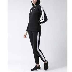 Survêtements décontractés à capuche pour hommes en coton 100% avec logo personnalisé, de haute qualité, tendance streetwear, vêtements de sport pour la salle de sport, commande en gros - Product Image 3