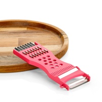 Hete Aanbieding Handmatige Multifunctionele Anti-aanbaklaag Duurzame ABS Plastic Groente Schilmes, Snijder, Julienne Snijder, Aardappelrasp