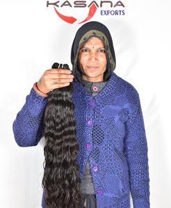 Machine Double Trame Indien Remy Extensions de Cheveux Couleur Naturelle Femmes Noires 100% Vierge Cheveux Humains Brut Pas Cher En Gros - Product Image 1