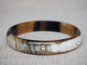 Brazaletes de Cuerno de Búfalo Natural, Joyería Artesanal de Cuerno de Búfalo - Product Image 5