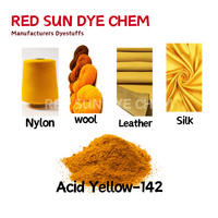 Colorant acide jaune 142 RED SUN CHEM, fabricant et exportateur indien pour les applications textiles et cuir