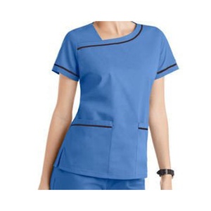 Trajes de Enfermería de manga corta diseñados a medida para médicos y enfermeras uniformes de hospital en colores C - Product Image 2