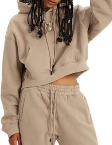 2025 logotipo personalizado mujer Vintage Y2k bordado desgastado parche pantalones de chándal y conjunto de Sudadera con capucha chándal deportivo Mujer conjunto de 2 piezas - Product Image 5