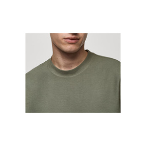 เสื้อยืดเปล่าไซส์ใหญ่พิเศษ ผลิตจากผ้าฝ้ายพรีเมียมที่ผ่านการซักแล้ว ทรงโอเวอร์ไซส์ และมีจำหน่ายสำหรับการสั่งทำส่วนตัว - Product Image 4