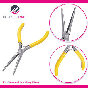 Alicates profesionales para joyería de belleza, espejo mate opaco y herramientas recubiertas de goma con revestimiento de polvo para fabricante de joyería - Product Image 3