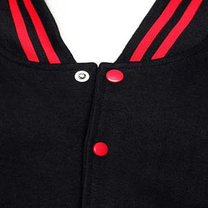 Veste universitaire en laine pour homme, logo personnalisé, broderie en chenille, manches en cuir, patch de baseball, veste d'hiver pour collège et école - Product Image 3