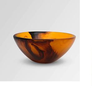 Tazón de Resina Ecológico, Tazón y Plato para Servir de Resina Hechos a Mano, Aptos para Lavavajillas, Diseño Europeo Moderno Personalizable para el Hogar - Product Image 2