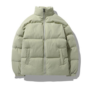 <b>Back</b> Stander Coller Puffer Jacket For Men With Your Logo <b>Drop</b> Shipping Plus Size Warm Colorful Bubble Coat Jacket - Product Image 4