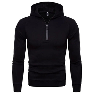 Ropa de calle de invierno 400GSM Sudadera con capucha y cremallera de algodón pesado Ajuste de gran tamaño personalizado Suministro al por mayor de fábrica OEM - Product Image 5