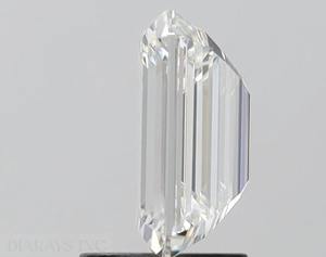 1,00 Ct Emerald Cut IGI Certified D-Color Lab Grown Loose Diamond VVS-VS-Clarity CVD Dvars Diamond DLE-26 para la fabricación de joyas - Product Image 2