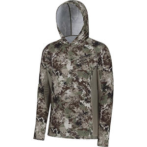Usine personnalisée Sweat-shirt en polaire de pêche résistant à l'eau pour hommes, cache-cou à capuche de style solide pour les performances hivernales - Product Image 1