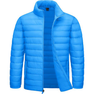 Men's Lightweight Puffer <b>Jacket</b> Winter Quilted Puffy <b>Jackets</b> Warm Water-Resistant Windproof Insulated Coats With Soft Lining - Product Image 1