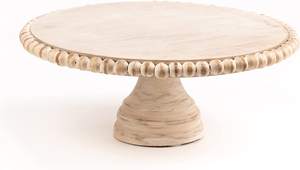 Support à gâteaux en bois de dernière Production plateau d'exposition de desserts accessoires de cuisine assiettes de décoration de gâteaux - Product Image 2