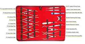 Instrumentos quirúrgicos ortopédicos dentales, dispositivos médicos de Pakistán, consumibles, alicates de ortodoncia, juego de 19 piezas a precio barato - Product Image 2