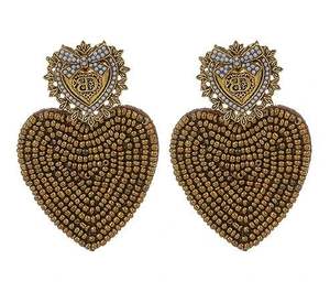 ต่างหูลูกปัดห้อยทำมือแบบ2025ใหม่ล่าสุดสำหรับเด็กหญิงและสตรีผู้จัดจำหน่ายอินเดีย - Product Image 5