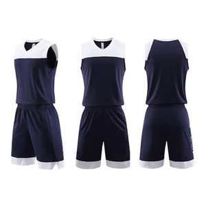 Uniforme de basket-ball personnalisé adulte hommes ensemble de basket-ball équipe de club maillots d'entraînement personnalisés costumes de jeu vêtements de basket-ball - Product Image 3