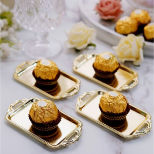 Forme personnalisée, argenterie, plateau de service à chocolat, design classique, articles du Ramadan, serveur de dattes en chocolat pour fournisseurs en gros - Product Image 6