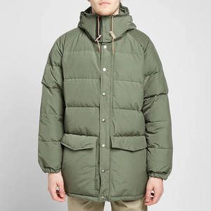 Chaqueta de Invierno para Hombre de Alta Calidad, Diseño Personalizado OEM, 250 g/m², 100 % Nailon, Impermeable, Cortavientos, Estilo Bomber, Tejido de Lona - Product Image 4