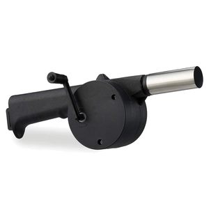 Resistente 25cm strumenti per Barbecue manuale-accendino per griglie legno carbone nero portatile soffiatore per Barbecue - Product Image 1