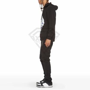 Ropa deportiva Cómodo chándal acampanado de secado rápido para hombres Nuevo diseño de alta fabricación Logotipo personalizado Chándales Acampanados para hombres - Product Image 6