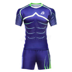 Meilleures ventes, uniformes de rugby confortables, uniformes de rugby Offre Spéciale à manches courtes de haute qualité - Product Image 1
