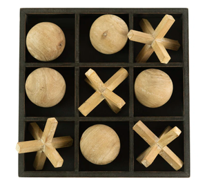 ไม้ Tic Tac นิ้วเท้ารูปปั้นเสร็จสิ้นธรรมชาติฐานเคลือบสีดำสำหรับตกแต่งบ้านโต๊ะใช้ดูพรีเมี่ยมจากอินเดีย - Product Image 2