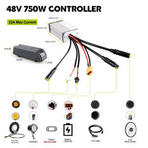 Kit de Conversión de Motor Trasero BAFANG 750W 48V para Bicicleta Eléctrica, Pantalla LCD DZ40, Kit de Bicicleta Eléctrica Alimentado por Batería de Litio - Product Image 2