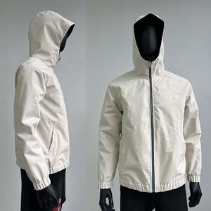Veste de course à coque souple personnalisée en gros, col montant, coupe-vent, séchage rapide, fermeture éclair, imperméable, aventures en plein air d'hiver - Product Image 3