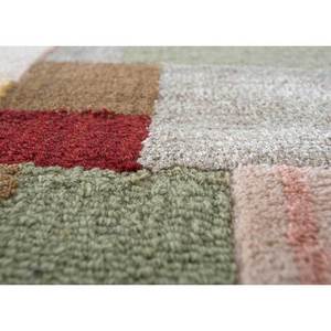 Caliedo Handmade Beige & <b>Brown</b> <b>Wool</b> Viscose Rug Tra-14562 Large Area Patchwork Design for Home Hallway Rectangle Tra-14562 Model - Product Image 3