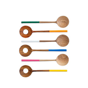 La mejor opción, utensilios de servidor de ensalada larga de madera de alta calidad, artículos de cocina para el hogar, venta al por mayor de Vietnam - Product Image 5