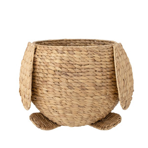 Tendencia 2025 Eddie Basket Cesta de piso de jacinto de agua Cesta de piso de alta calidad Natural tejida a mano principalmente cestas variedad platos - Product Image 3