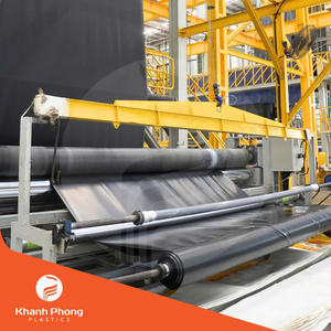 KPP HDPE Geomembrane <b>Liner</b> For Aquaculture <b>Ponds</b> Customized Width And Length For Agricultural And Construction Projects - Product Image 6