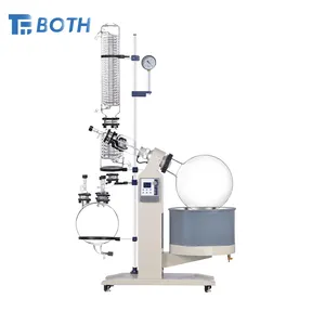 10l-50l laboratory Alcohol Distillation Turnkey System Automatic Lift Rotary Evaporator