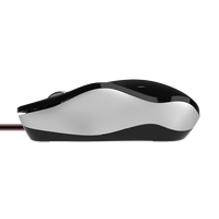 AIKUN Souris optique 3D filaire pour la maison LT12-Office avec commutateur DPI 800/1200/1600, câble USB, roue en caoutchouc, Plug and Play