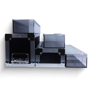 Exportador Directo, Exhibidor Acrílico de Alta Transparencia con Soporte de Aluminio para <span class=keywords><strong>Tarántulas</strong></span> o Arañas, Disponible en Stock, 3 Niveles - Product Image 4