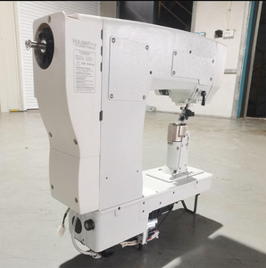 Máquina de coser industrial DS-1500 de gancho grande, hilo grueso, aguja única, accionamiento directo, de poste con rodillo para calzado de cuero - Product Image 5